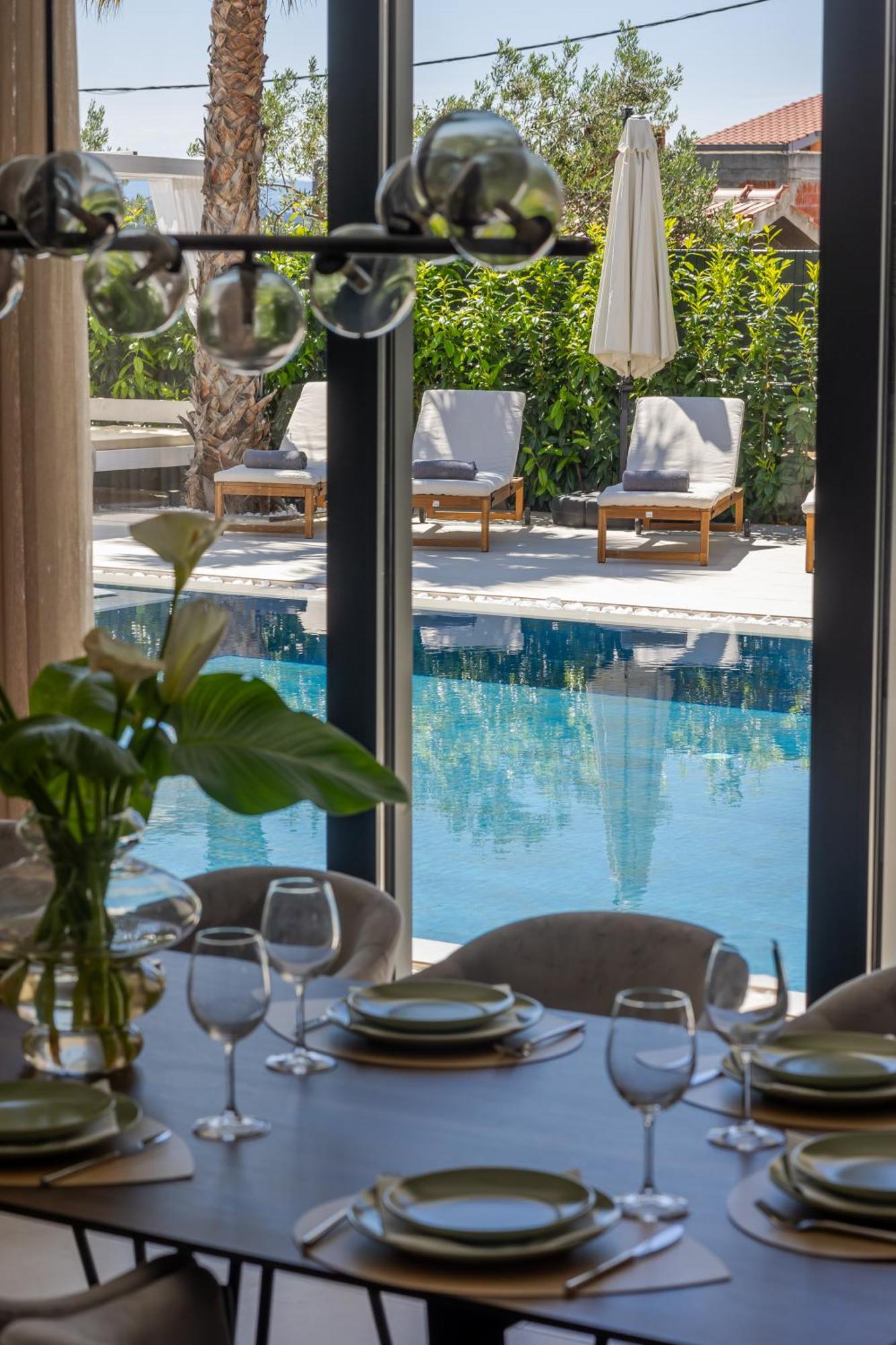 Luxury Villa My Wish With Pool Kaštel Stari Eksteriør billede