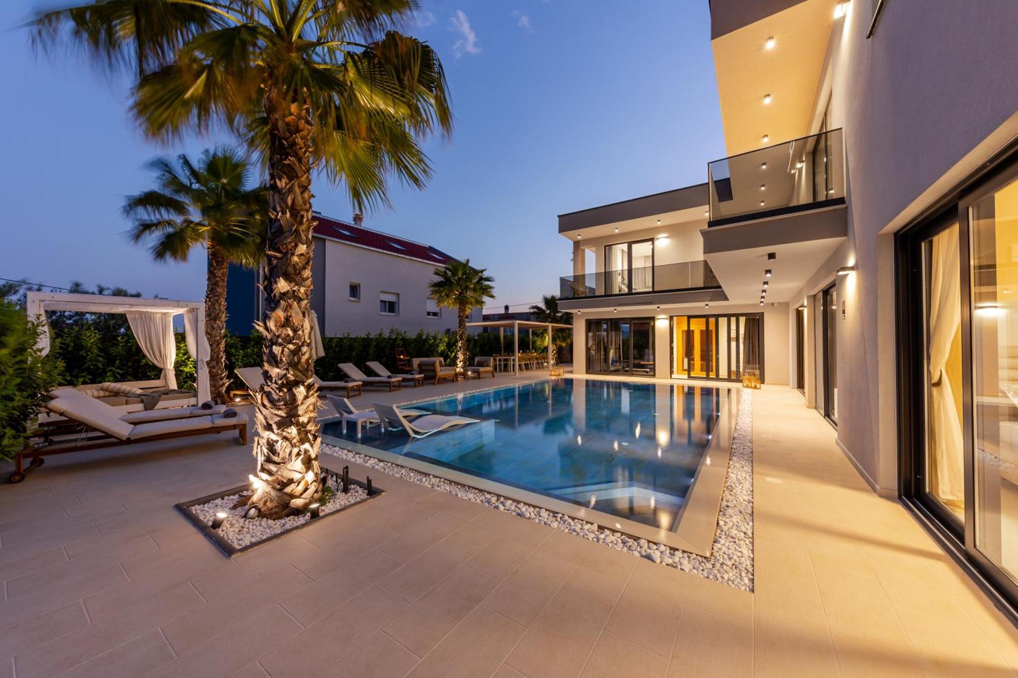 Luxury Villa My Wish With Pool Kaštel Stari Eksteriør billede
