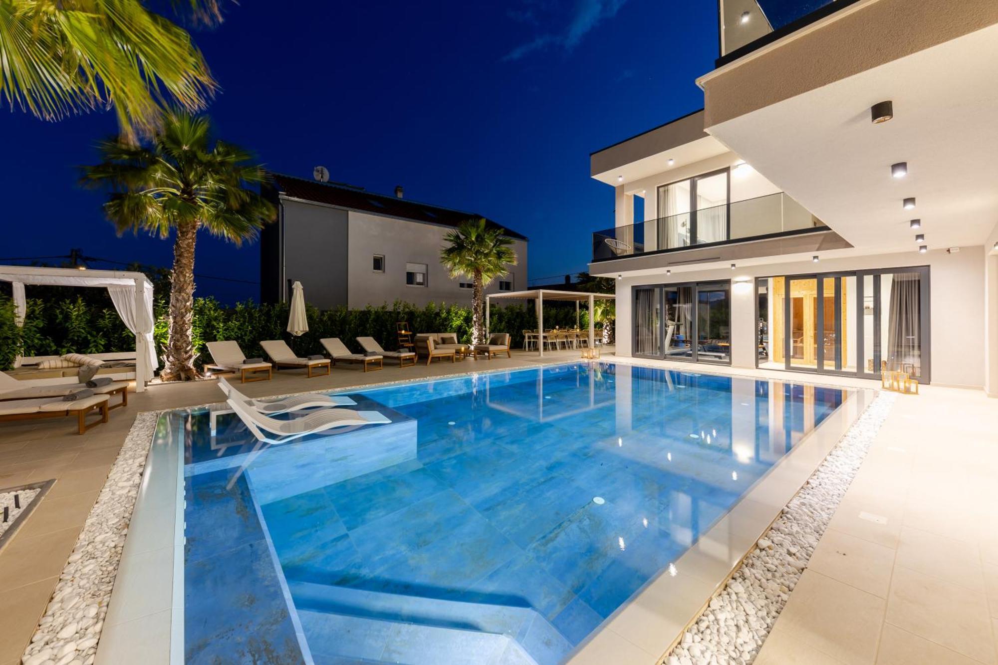 Luxury Villa My Wish With Pool Kaštel Stari Eksteriør billede